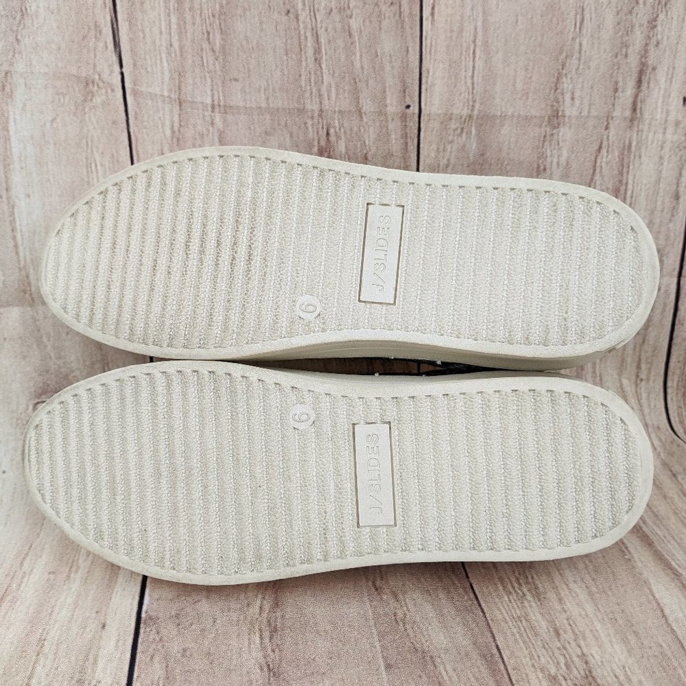 J/SLIDES Metallic Gold Snakeskin Lace Up Platform Sneakers Sz 6 - Picture 9 of 10